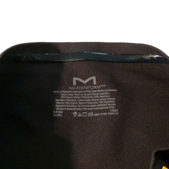 Maidenform Cool Comfort Firm Hi Waist Thigh Slimmer Shapewear 12622 Black NWT - Picture 12 of 16